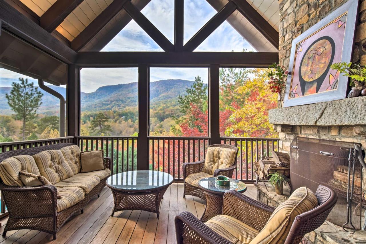 Stunning Mill Spring Home With Mountain Views! Exterior photo