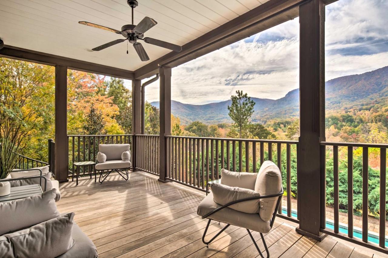 Stunning Mill Spring Home With Mountain Views! Exterior photo